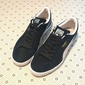 Black and White Men's Puma Shoes